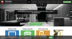 Desktop Screenshot of nolvatec.com